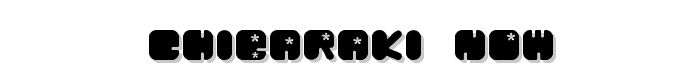 Chibaraki Now font